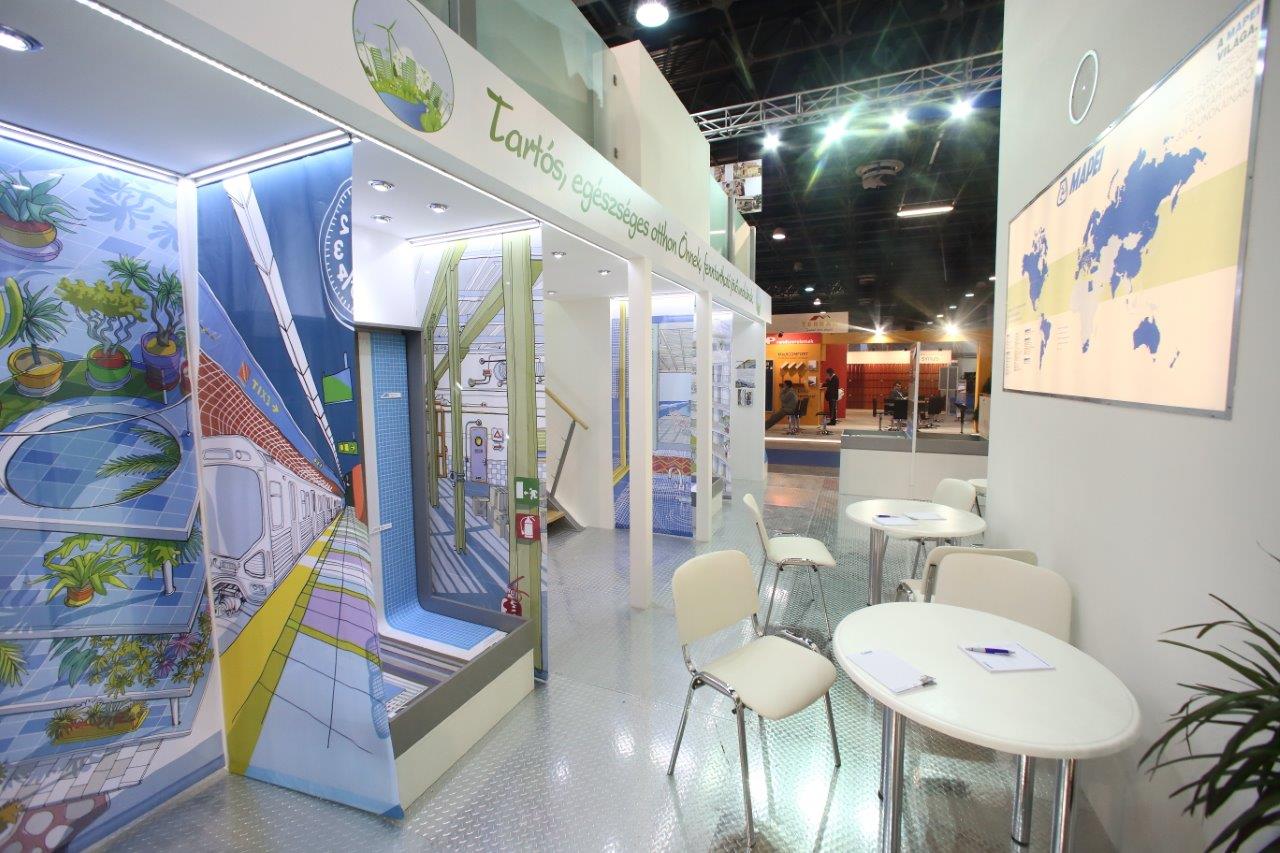 Mapei stand construma kiállítás